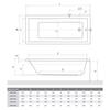 KUBIC NEO SLIM /160×70 - Roth 9310SLM