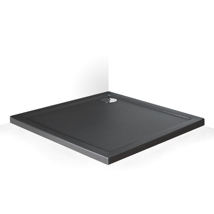 Obdélníková sprchová vanička 130×90 bílá – Roth FLAT STONE EFFECT 8000335