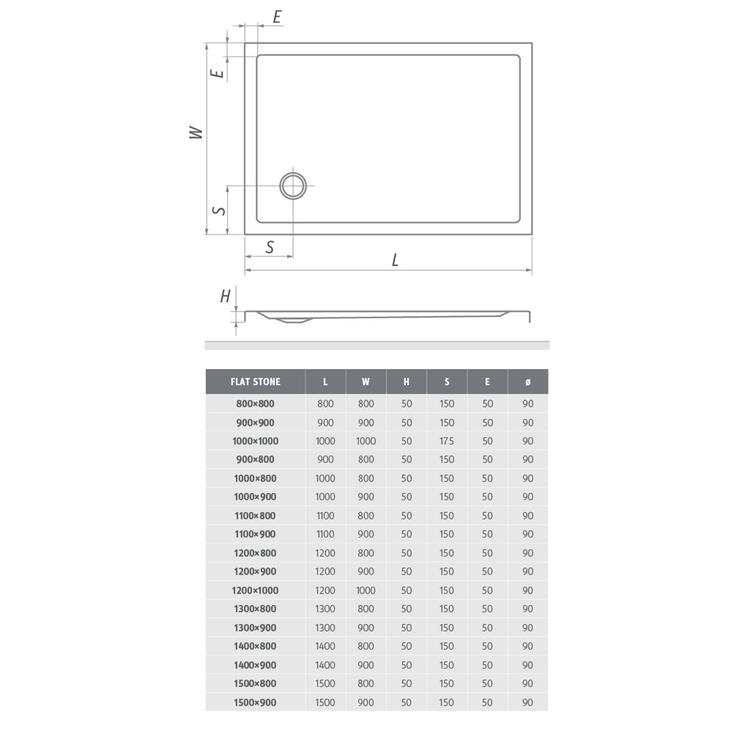 FLAT STONE ANTHRACITE - Roth 8000336