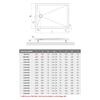 Obdélníková sprchová vanička 110×90 bílá – Roth MAN SQ 110090 2E