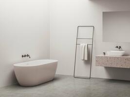 Vana Freedom O Tec 170x77 volně stojící, Alabaster Pink/bílá, krytka odtoku bílá | Více -