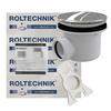 Vaničkový sifon Roth - CHROM PLAST Ø 90 - Roth 8100016