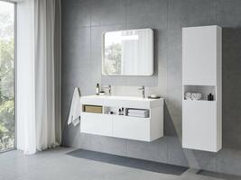 SB Natural II 45 vysoká skříňka bílá | Více -
