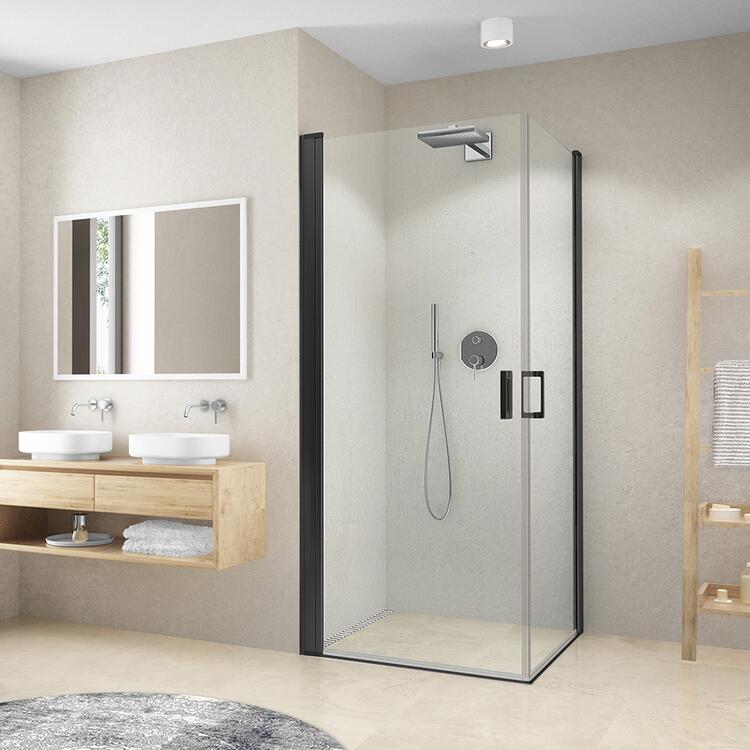 Obdélníkový sprchový kout Brillant+Transparent – Roth CI PIG/800+CI PIG/1000