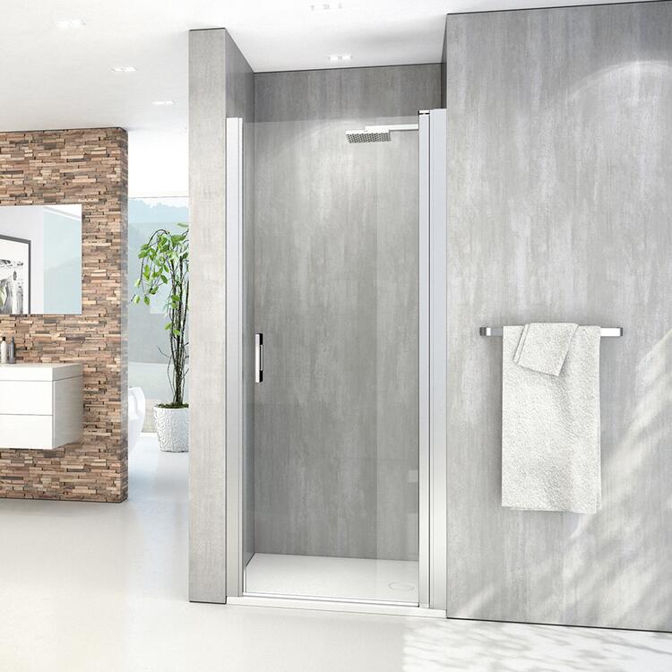 Obdélníkový sprchový kout Brillant+Transparent – Roth MI PIV/800+MI FXP/1000