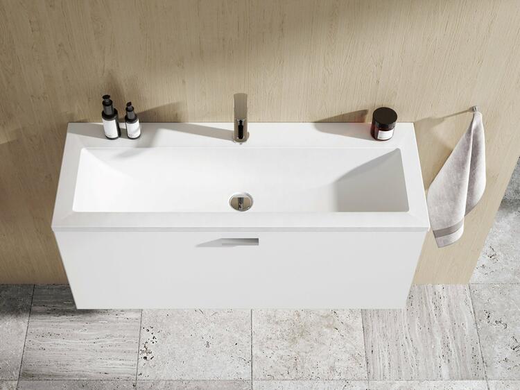 Koupelnová skříňka pod umyvadlo bílá - Ravak SD Clear 8592626070557