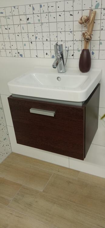 JIKA CUBITO skříňka pod umývátko 45cm wenge/wenge+ umývátko