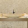 lavabo ovale beige průměr 70/35-h.15