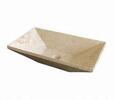 lavabo trapezio beige 35x60-h.15