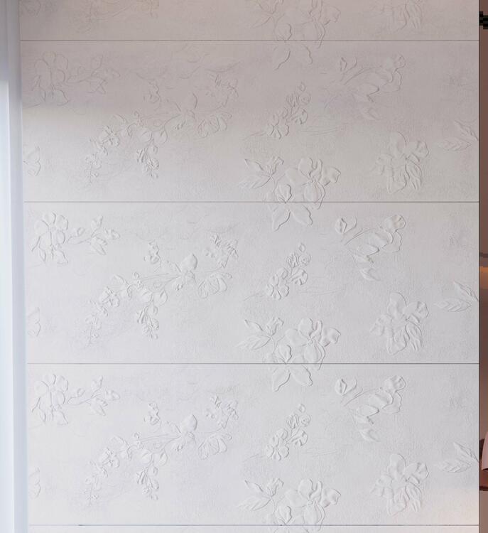 Obklad do koupelny nebo kuchyně jednobarevný Orfe Bone Decofon 40x120 cm 1. jakost