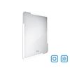 Bílé obdélníkové LED zrcadlo 60×80 cm  – Nimco ZP 15002VX