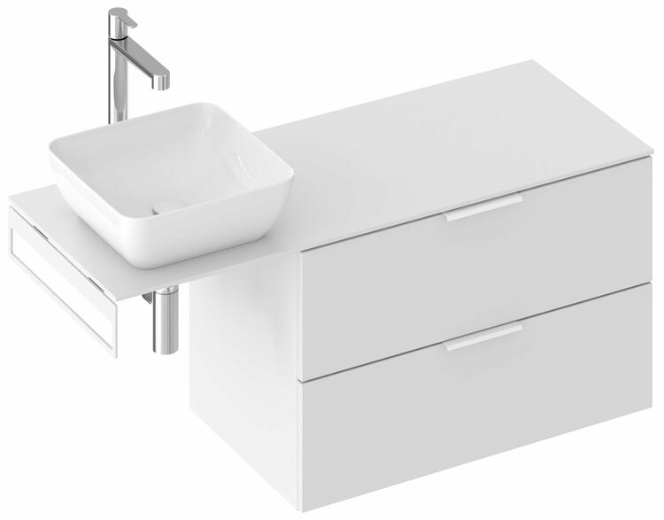 Kouplenová skříňka pod umyvadlo bílá - Ravak SD Comfort II 8592626088132