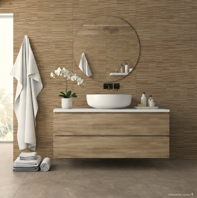 Obklad do koupelny nebo kuchyně barevný Mood Faber Mix Wood Decofon 30x90 cm