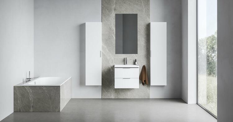 SB Comfort II 40 vysoká skříňka bílá