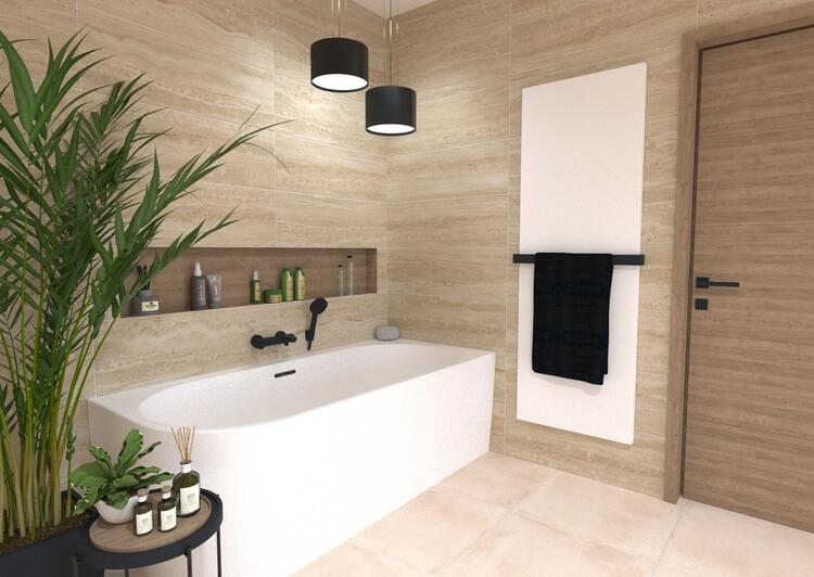 Obklad do koupelny nebo kuchyně v imitaci kamene Assos 30x90 cm 1. jakost