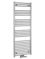 ALYA otopné těleso rovné 600x1600mm, středové připojení, chrom | Více -