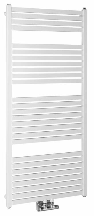TONDI otopné těleso rovné 600x1330 mm, středové připojení, bílá
