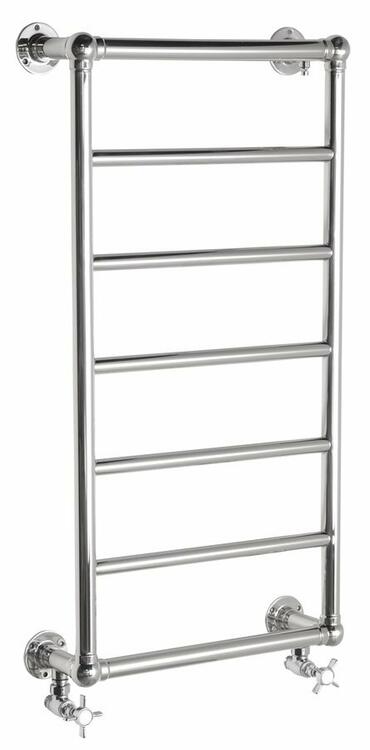UNO retro otopné těleso 493x951 mm, nerez lesk