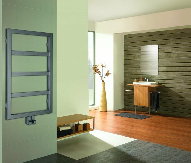 DENALI otopné těleso 550x904 mm, stříbrná strukturální