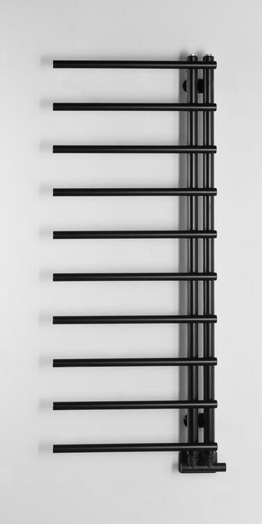 JUSTINA otopné těleso 500x1246 mm, černá mat