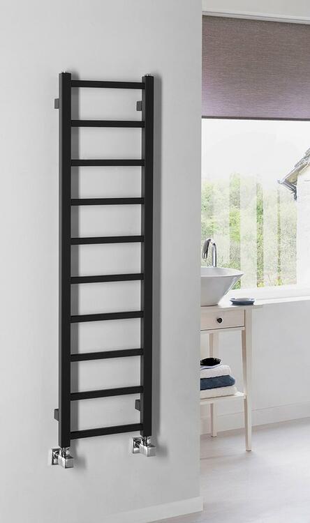 METRO LIGHT otopné těleso 300x1140 mm, černá mat
