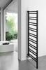 METRO SPACE otopné těleso 550x1430 mm, do prostoru, černá mat