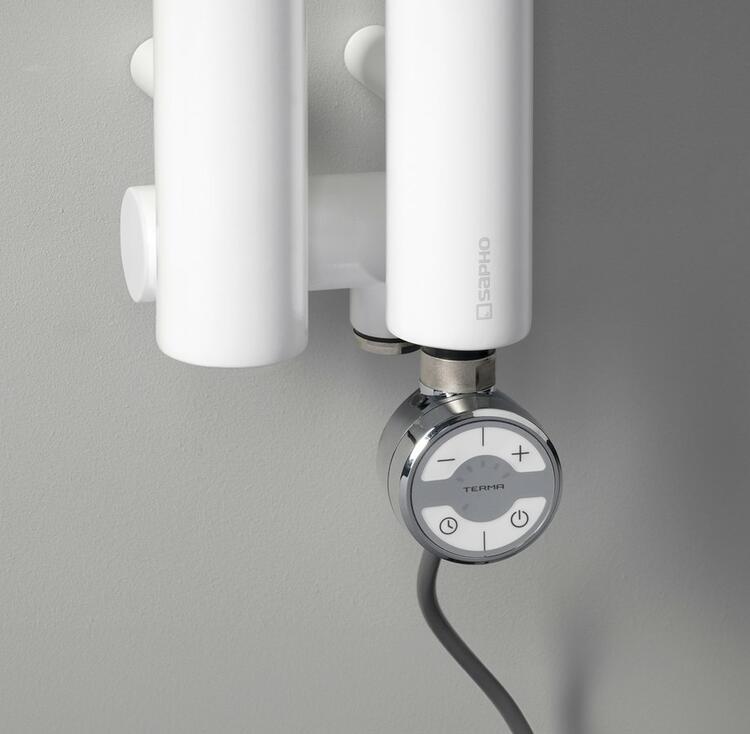 MOA topná tyč s termostatem, 600 W, chrom
