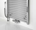 ONE D topná tyč s termostatem, 600 W, levá, chrom