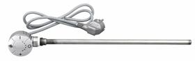 Topná tyč s termostatem, rovný kabel, 300 W, chrom | Více - 