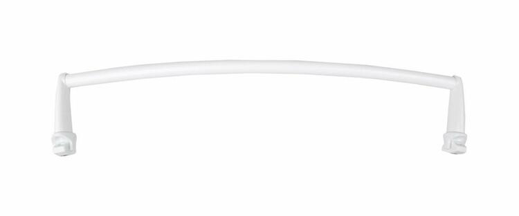 Sušák ručníků na otopná tělesa 33cm oblý, bílá