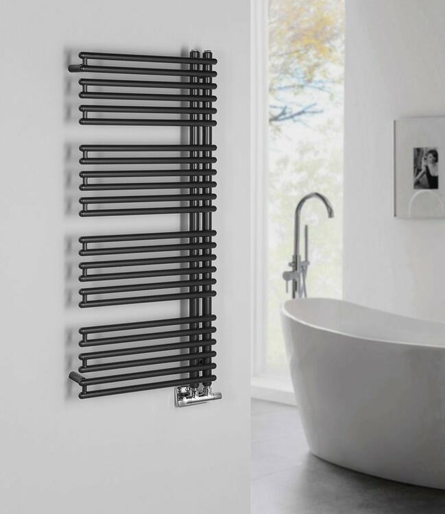 TUBINI otopné těleso 496x1126 mm, Antracit