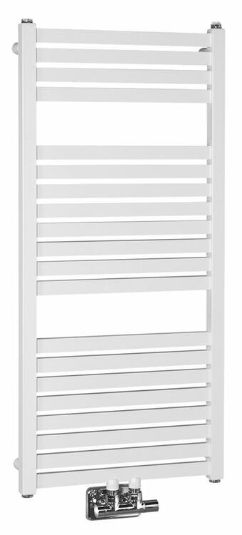 TONDI otopné těleso rovné 450x970 mm, středové připojení, bílá