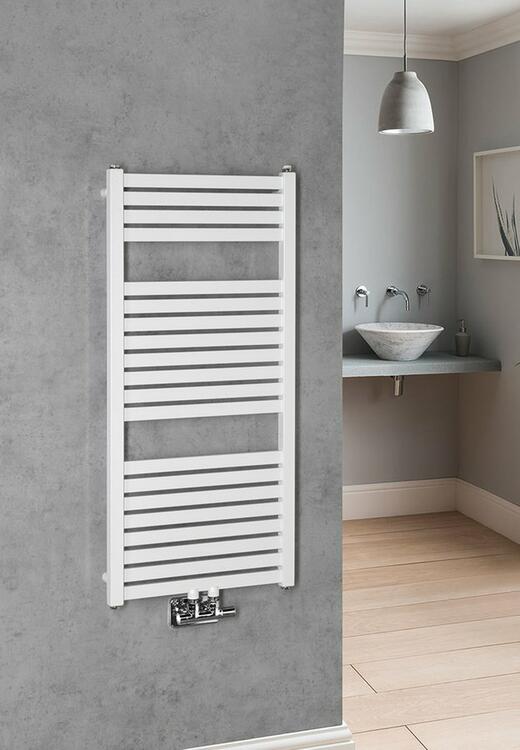 TONDI otopné těleso rovné 450x970 mm, středové připojení, bílá