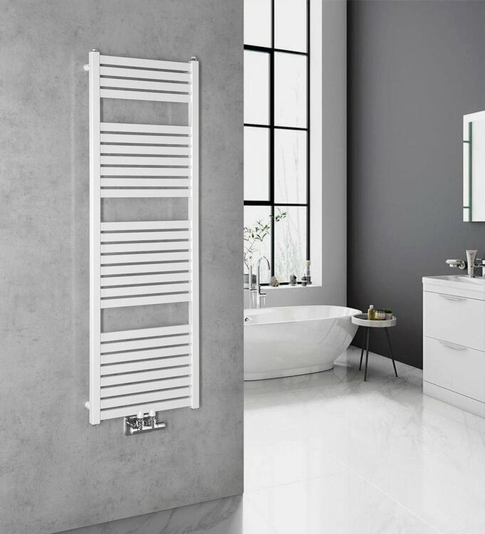 TONDI otopné těleso rovné 450x1330 mm, středové připojení, bílá
