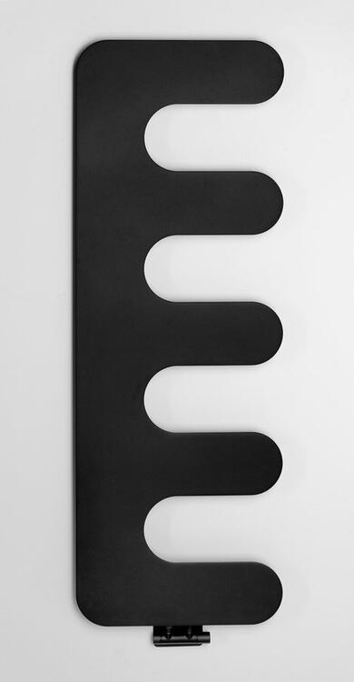 EVOLLA otopné těleso 490x1390 mm, černá mat