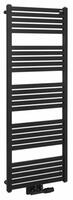 GRUNT otopné těleso rovné 500x1330 mm, středové připojení, černá mat | Více - 