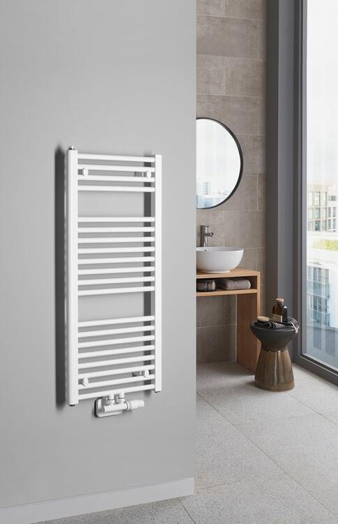 DIRECT otopné těleso se středovým připojením 450x960 mm, bílá