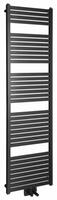 TONDI otopné těleso rovné 450x1690 mm, středové připojení, černá mat | Více - 