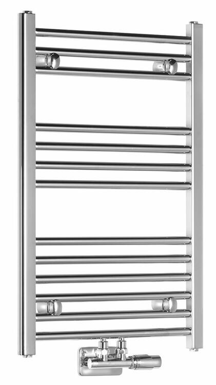 ALYA otopné těleso rovné 500x803mm, středové připojení, chrom