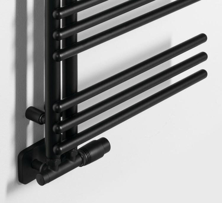 POSEIDON otopné těleso 450x1540mm, černá mat