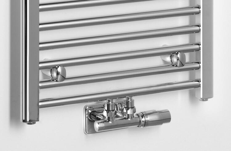 ALYA otopné těleso rovné 400x1600mm, středové připojení, chrom