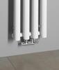 PILON otopné těleso 270x1800mm, se čtyřmi háčky pro ručník, bílá mat