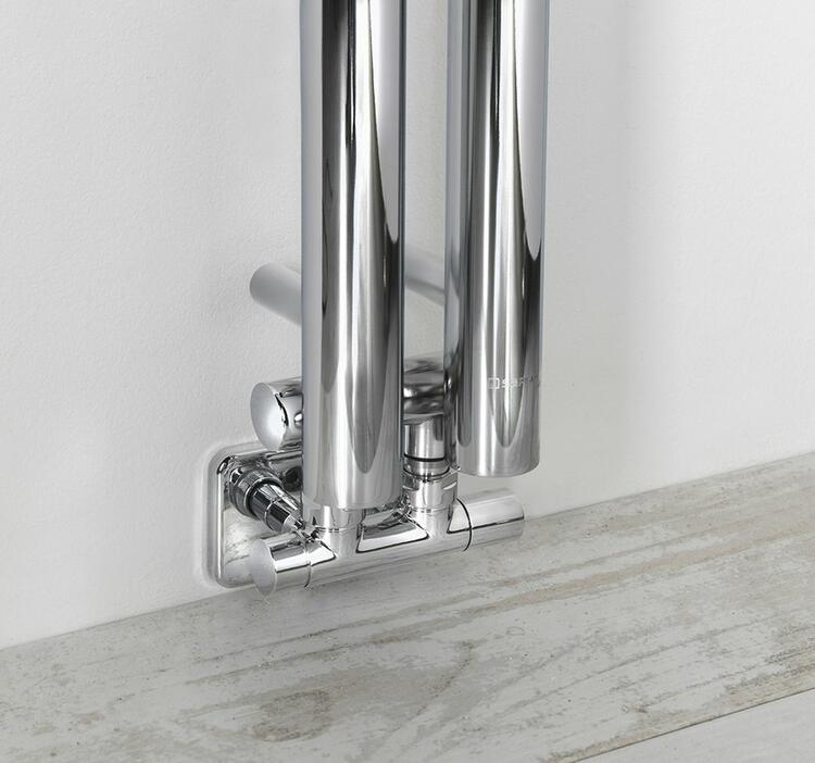 Otopné těleso 122x1800mm, chrom – Sapho Pilon IZ123T