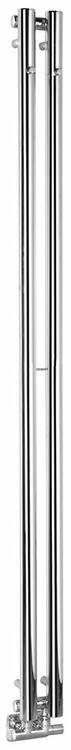 Otopné těleso 122x1800mm, chrom – Sapho Pilon IZ123T