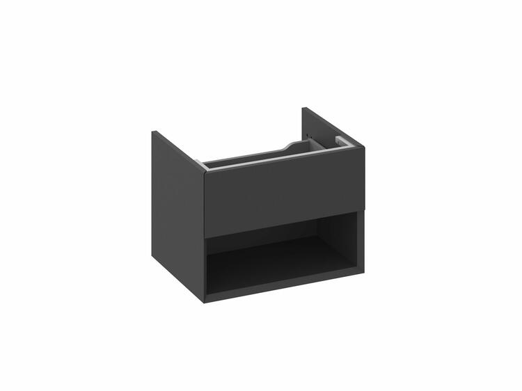 SD Lite 60 skříňka pod umyvadlo černá matná