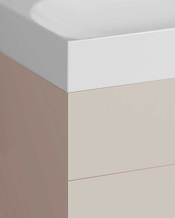 SD Lite 60 skříňka pod umyvadlo Alabaster Pink