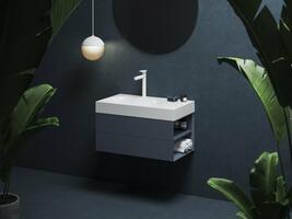 SD Lite 80 P skříňka pod umyvadlo Deepsea Blue | Více -