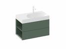 SD Lite 80 L skříňka pod umyvadlo Grey Green