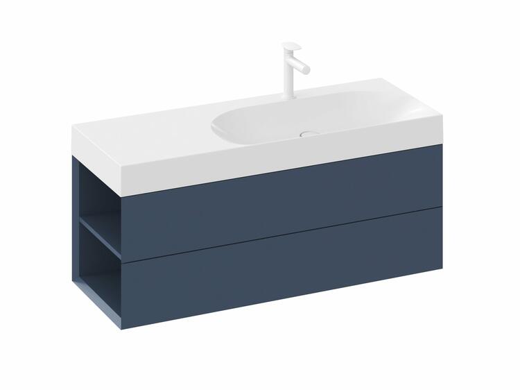 SD Lite 120 L skříňka pod umyvadlo Deepsea Blue