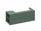 Koupelnová skříňka pod umyvadlo zelená - Ravak SD Lite 8592626091156